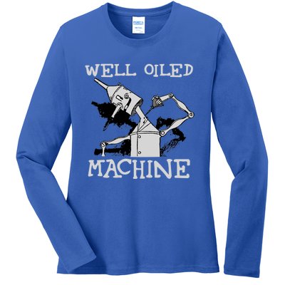 Tin Cool Gift Artwell Oiled Machine Retro Wizard Of Oz Cool Gift Ladies Long Sleeve Shirt