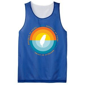 Taiwan China Graphic Gift Mesh Reversible Basketball Jersey Tank