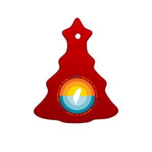 Taiwan China Graphic Gift Ceramic Tree Ornament