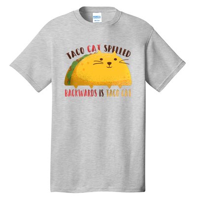 Taco Cat Graphic Tall T-Shirt