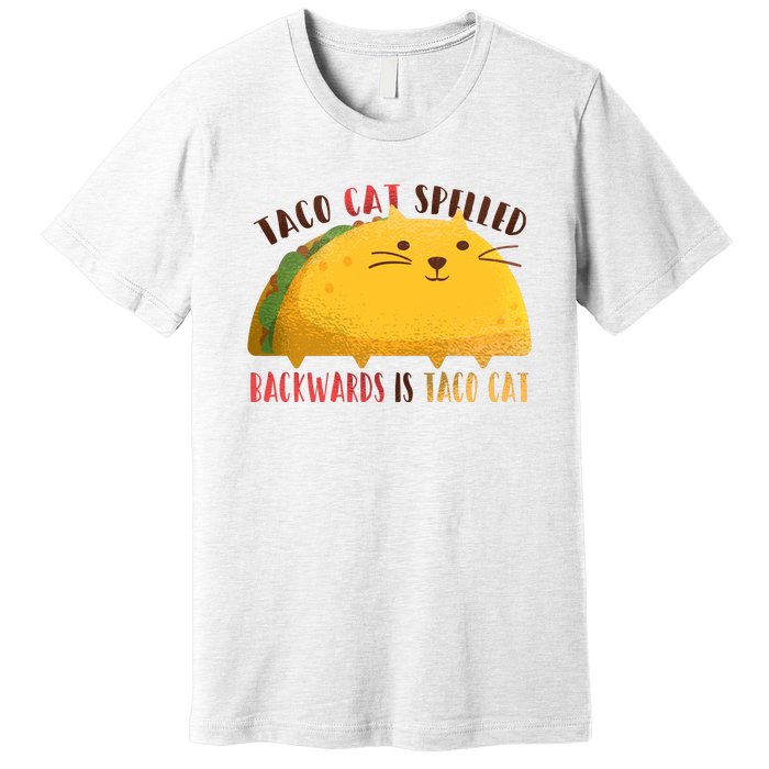 Taco Cat Graphic Premium T-Shirt