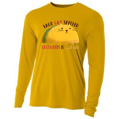 Taco Cat Graphic Cooling Performance Long Sleeve Crew