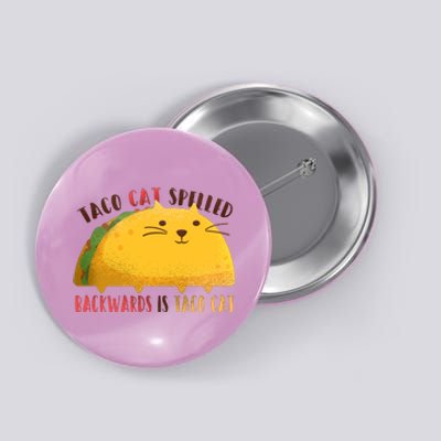 Taco Cat Graphic Button