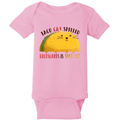 Taco Cat Graphic Baby Bodysuit