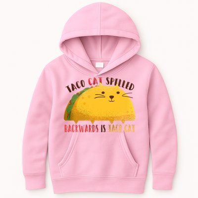 Taco Cat Graphic Kids Hoodie