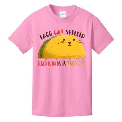 Taco Cat Graphic Kids T-Shirt