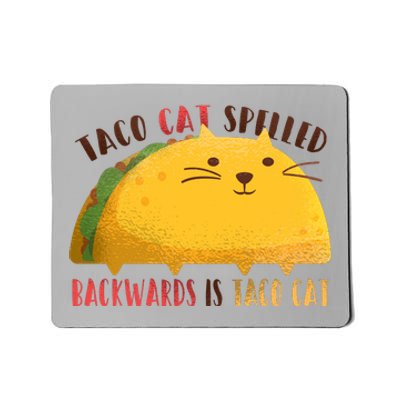 Taco Cat Graphic Mousepad