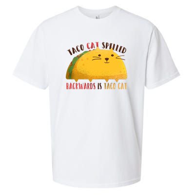 Taco Cat Graphic Sueded Cloud Jersey T-Shirt