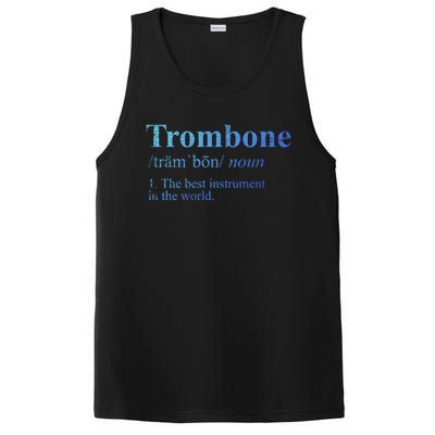 Trombone Cute Gift The Best Instrut In The World PosiCharge Competitor Tank