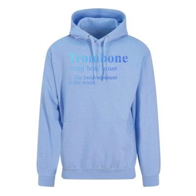 Trombone Cute Gift The Best Instrut In The World Unisex Surf Hoodie