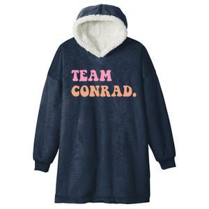 Team Conrad Groovy Hooded Wearable Blanket