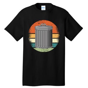 Trash Can Garbage Day Tall T-Shirt