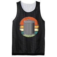 Trash Can Garbage Day Mesh Reversible Basketball Jersey Tank