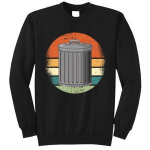 Trash Can Garbage Day Tall Sweatshirt