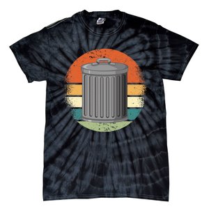 Trash Can Garbage Day Tie-Dye T-Shirt