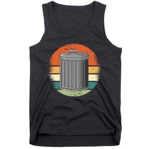 Trash Can Garbage Day Tank Top