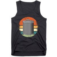 Trash Can Garbage Day Tank Top