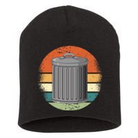 Trash Can Garbage Day Short Acrylic Beanie