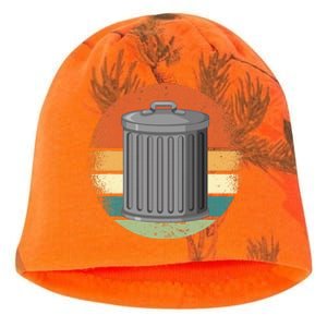 Trash Can Garbage Day Kati - Camo Knit Beanie