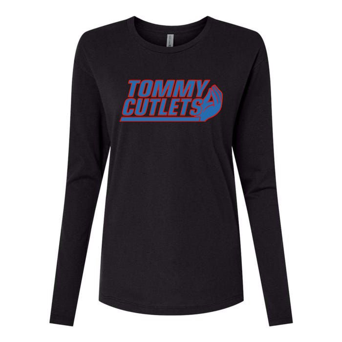 Tommy Cutlets Giant New York Football Womens Cotton Relaxed Long Sleeve T-Shirt