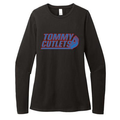 Tommy Cutlets Giant New York Football Womens CVC Long Sleeve Shirt