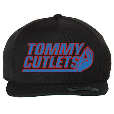 Tommy Cutlets Giant New York Football Wool Snapback Cap