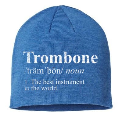 Trombone Cute Gift The Best Instrut In The World Sustainable Beanie