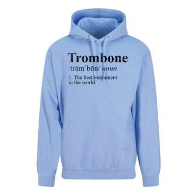 Trombone Cute Gift The Best Instrut In The World Unisex Surf Hoodie