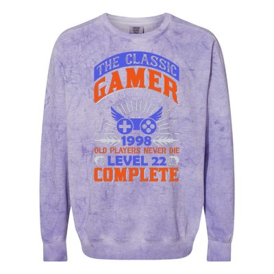 The Classic Gamer Colorblast Crewneck Sweatshirt