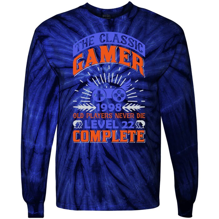 The Classic Gamer Tie-Dye Long Sleeve Shirt