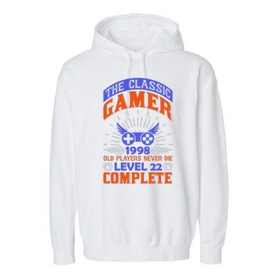 The Classic Gamer Garment-Dyed Fleece Hoodie