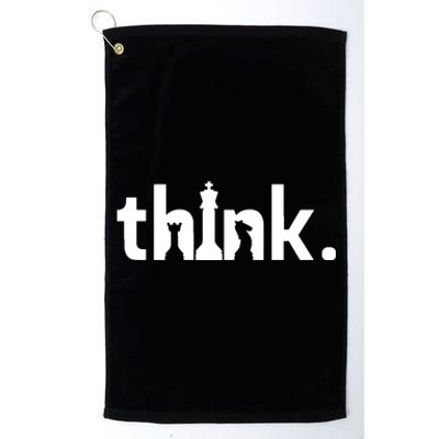 Think Chess Game Sport Platinum Collection Golf Towel