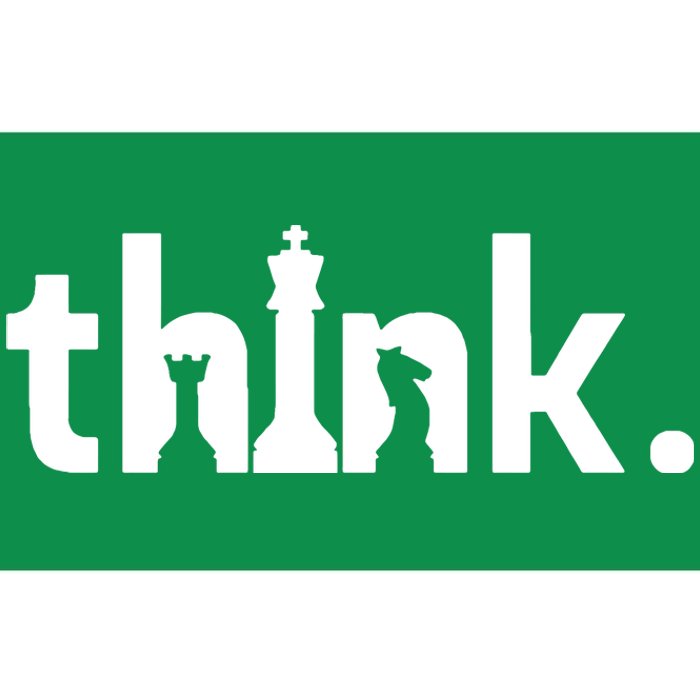 Think Chess Game Sport Bumper Sticker