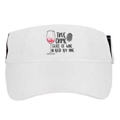 True Crime Glass Of Wine In Bed By Nine Meme Quote Adult Drive Performance Visor