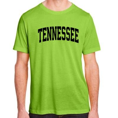 Tennessee Crewneck Gift Sports College Style State Usa Adult ChromaSoft Performance T-Shirt