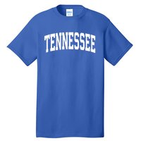 Tennessee Crewneck Gift Sports College Style State Usa Tall T-Shirt