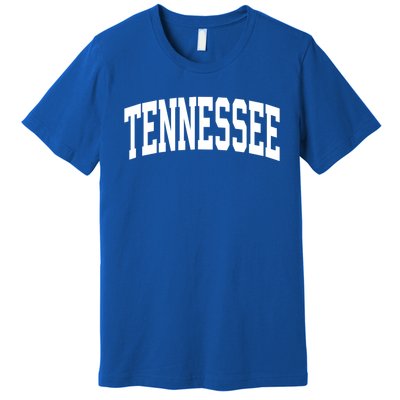 Tennessee Crewneck Gift Sports College Style State Usa Premium T-Shirt