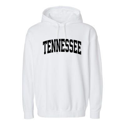 Tennessee Crewneck Gift Sports College Style State Usa Garment-Dyed Fleece Hoodie