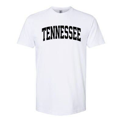 Tennessee Crewneck Gift Sports College Style State Usa Softstyle CVC T-Shirt