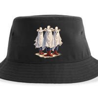 Three Cowboy Ghosts Sustainable Bucket Hat