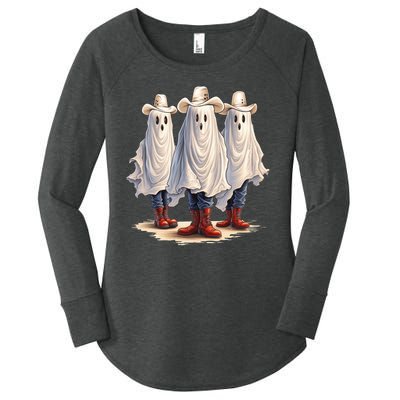 Three Cowboy Ghosts Women's Perfect Tri Tunic Long Sleeve Shirt