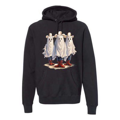 Three Cowboy Ghosts Premium Hoodie