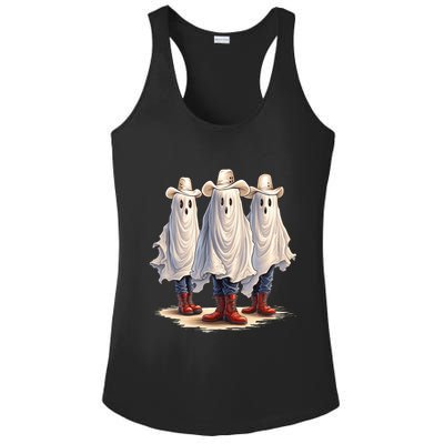 Three Cowboy Ghosts Ladies PosiCharge Competitor Racerback Tank