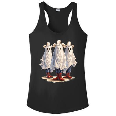 Three Cowboy Ghosts Ladies PosiCharge Competitor Racerback Tank