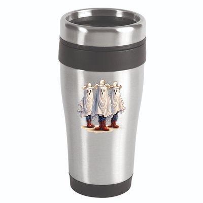 Three Cowboy Ghosts 16oz Travel Tumbler