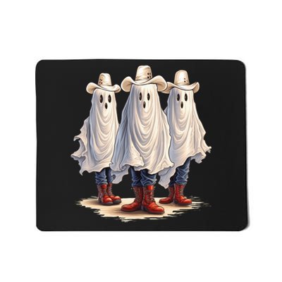 Three Cowboy Ghosts Mousepad