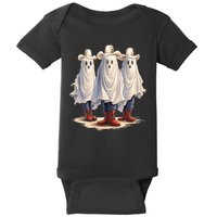 Three Cowboy Ghosts Baby Bodysuit