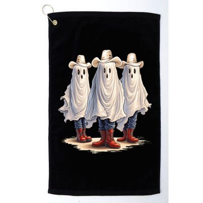 Three Cowboy Ghosts Platinum Collection Golf Towel