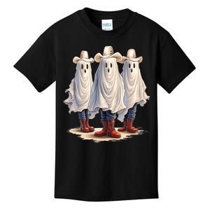 Three Cowboy Ghosts Kids T-Shirt