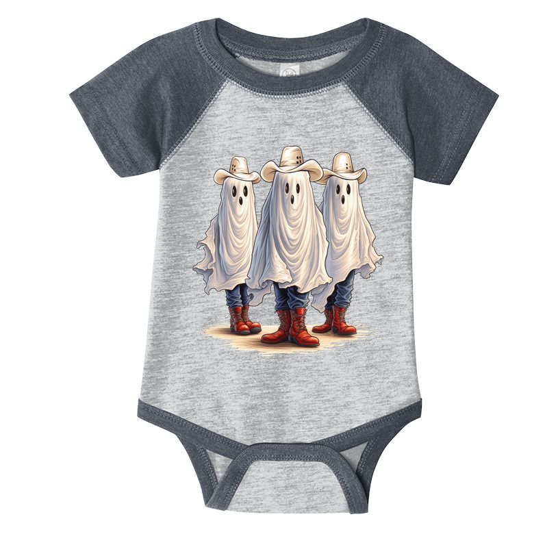 Three Cowboy Ghosts Infant Baby Jersey Bodysuit